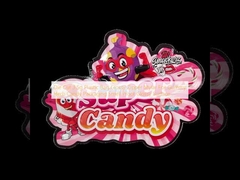 गुमी हर्ब कैंडी पैकेजिंग के लिए डाई कट 3.5g प्लास्टिक बैग ग्लॉसी ज़िपर मायलर, गंधरोधी ग्लॉसी सतह