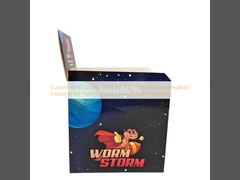 कस्टम रिटेल डिस्प्ले फोल्डेबल 3.5g पेपर बॉक्स के लिए नाश्ता तत्काल सूखे फल अखरोट अनाज अनाज खाद्य पैकेजिंग