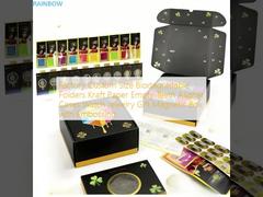 फ़ैक्टरी कस्टम साइज़ बायोडिग्रेडेबल फ़ोल्डर्स क्राफ्ट पेपर खाली दांत एलाइनर केस वॉच ज्वेलरी गिफ्ट मैग्नेटिक बॉक्स एम्बॉसिंग के साथ