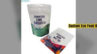 कस्टम पुनर्नवीनीकरण प्लास्टिक खाद्य बैग