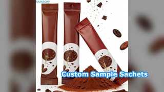 पर्यावरण-अनुकूल कॉस्मेटिक नमूना पाउच पैकेजिंग