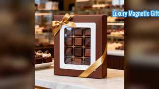 कस्टम लक्जरी चुंबकीय उपहार बॉक्स