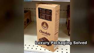 कस्टम लक्ज़री बायोडिग्रेडेबल पैकेजिंग फ़ोल्डर