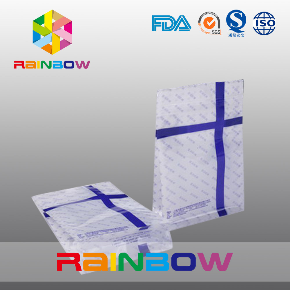 Gravure मुद्रित फ्लैट नीचे प्लास्टिक पाउच पैकेजिंग Ziplock खाद्य ग्रेड Resealing