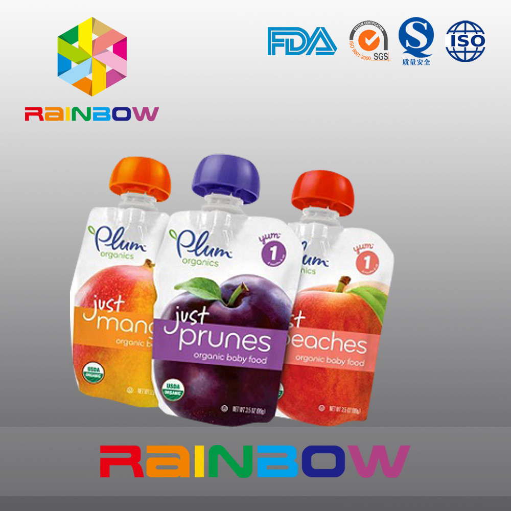 हनी / जेली टोंटी बैग / तरल बैग पैकिंग के लिए टोंटी थैली खड़े हो जाओ