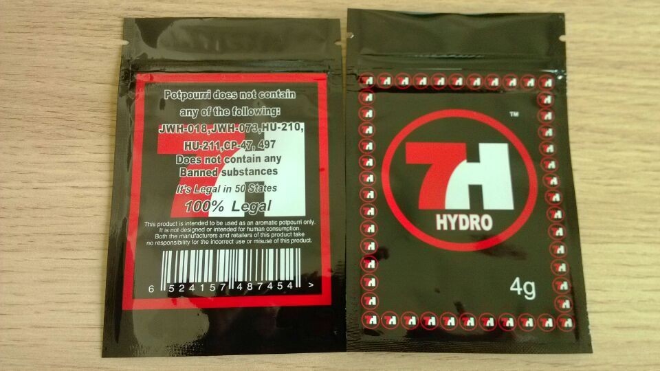 फेयर लीगल प्लास्टिक पाउच पैकेजिंग 7H कुश / हाइड्रो हर्बल धूप पैकेजिंग बैग के लिए