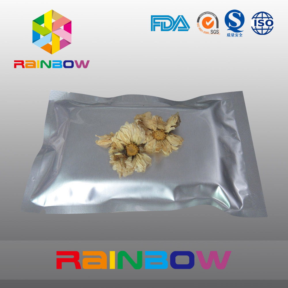 एल्यूमीनियम पन्नी Mylar वैक्यूम मुहर बैग खाद्य ताजा भंडारण पैकेज