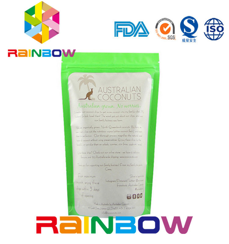 बीज पैकेजिंग के लिए अनुकूलित स्नैक बैग पैकेजिंग जिपलॉक नीचे की तरफ गसेट