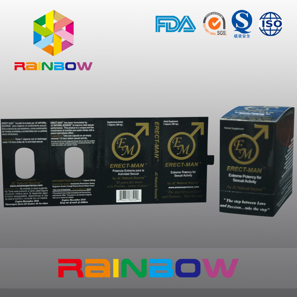 धातु के साथ Dicalcium फॉस्फेट माइक्रोक्रिस्टलाइन सेलुलोज पेपर बॉक्स पैकिंग