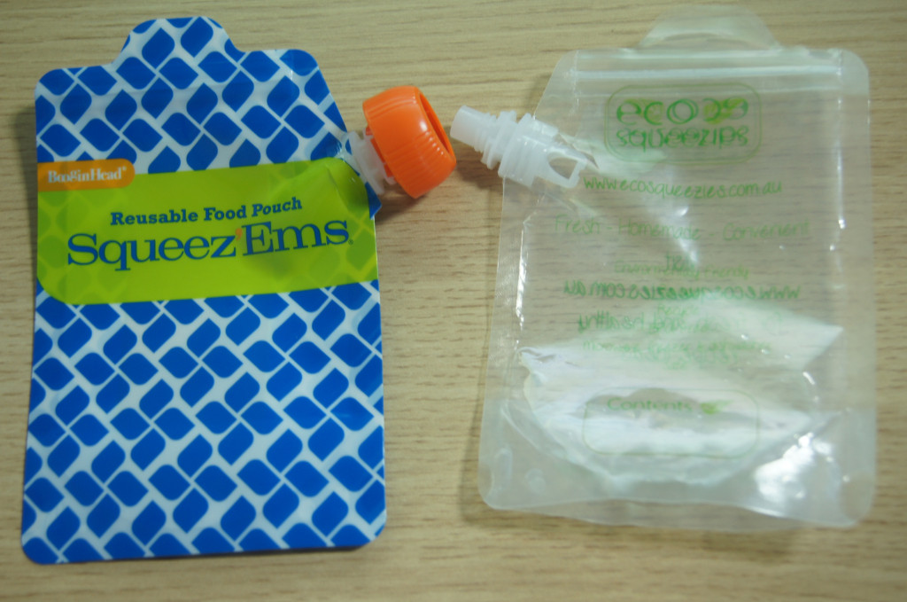 Resealable खाद्य ग्रेड स्टैंड अप ज़िपलॉक बेबी फूड साइड टोंटी बैग कस्टम मुद्रित