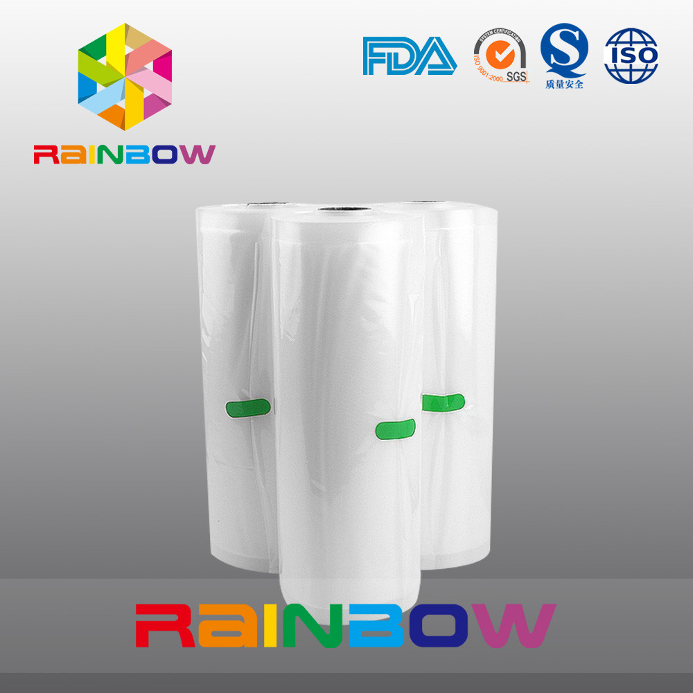 वैक्यूम बनावट खाद्य फिल्म बैग / वैक्यूम सीलर सेवर रोल चिकनी तरफ के साथ