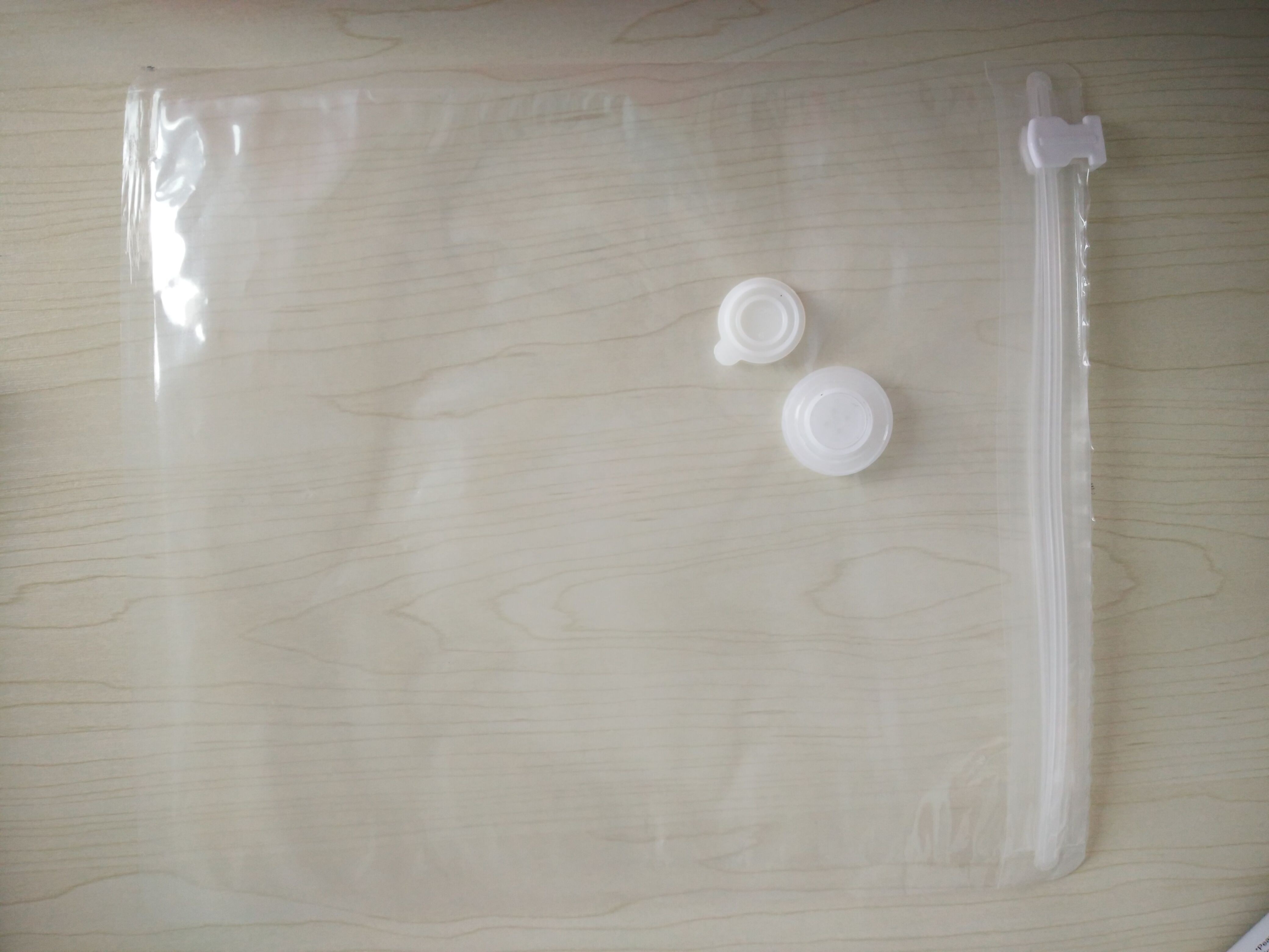 सब्जियों और फलों के लिए वायु वाल्व के साथ मिश्रित फ्रीज खाद्य वैक्यूम सील बैग