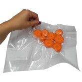 स्पष्ट खाद्य बचत रोल खाद्य वैक्यूम सील बैग के साथ Gravure मुद्रण