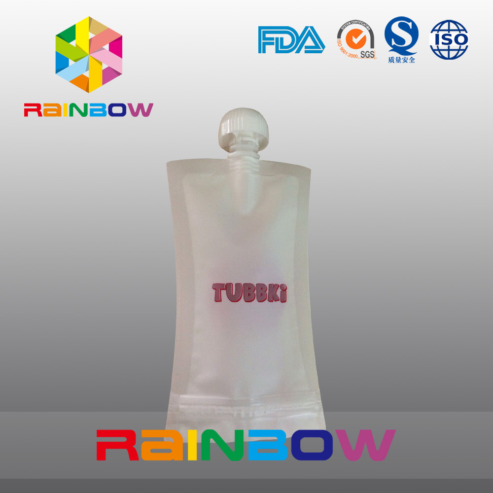 शीर्ष ग्रेड और टिकाऊ जिपर के साथ फूड ग्रेड बेबी फूड पाउच टोंटी पाउच पैकेजिंग