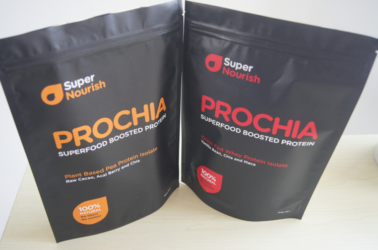 चाय / कॉफी / तरल के लिए एल्यूमीनियम पन्नी पन्नी थैली पैकेजिंग के लिए ज़िपलॉक स्टैंड