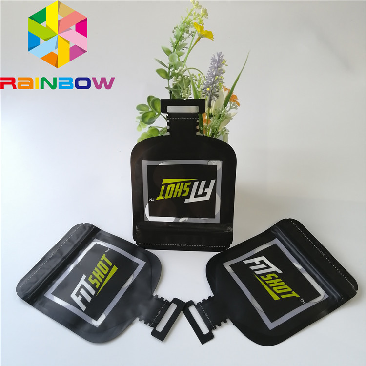 3.5 ग्राम फ्लैट आकार के बैग डोनट आकार एमओपीपी वीएमपीईटी मोटी माइलर बैग