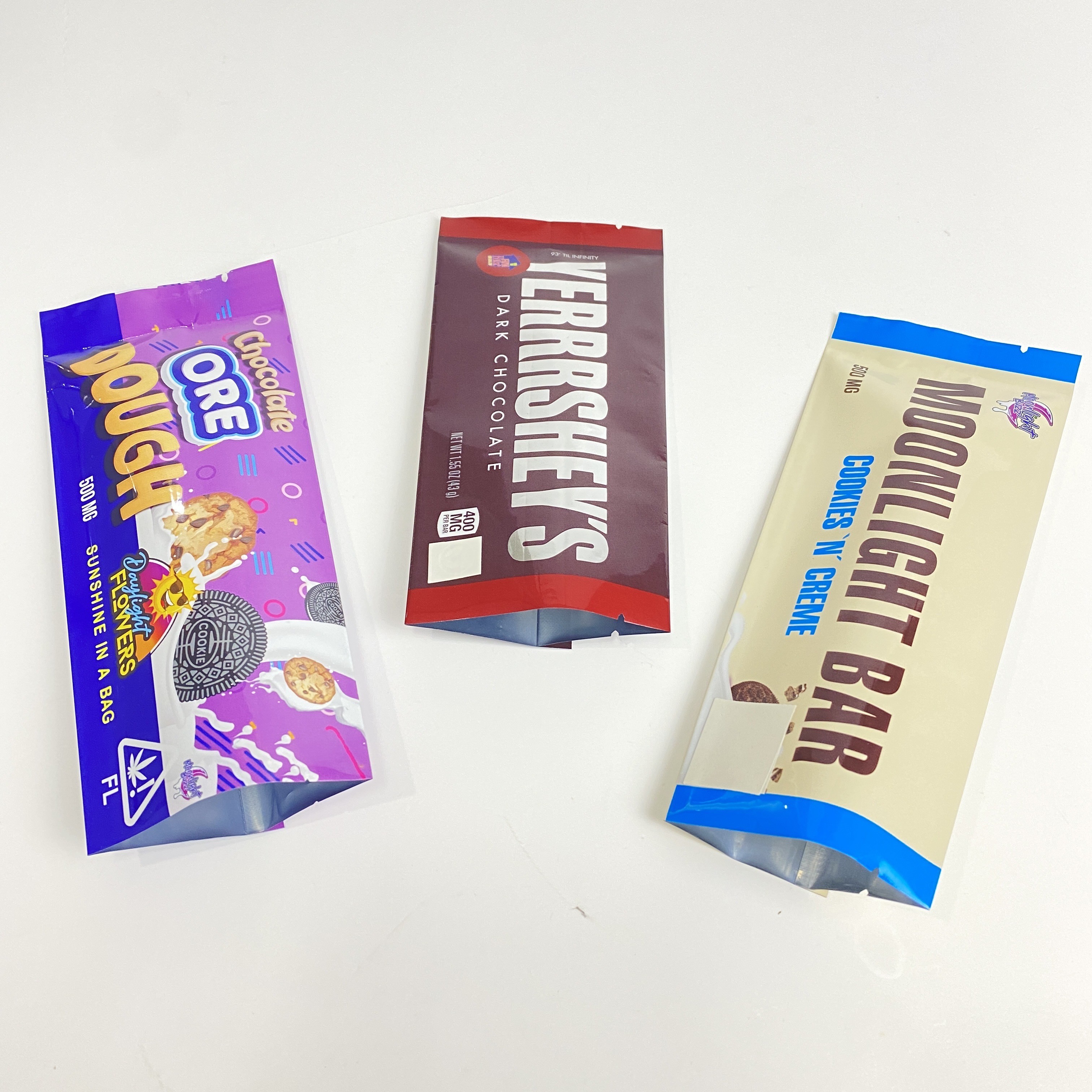 कस्टम लोगो बैक सील बैग कैंडी गमीज़ बीज पैकेजिंग पाउच