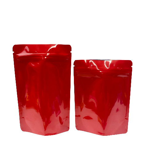 लैमिनेटेड प्लास्टिक डॉयपैक स्टैंड अप पाउच स्मेल प्रूफ