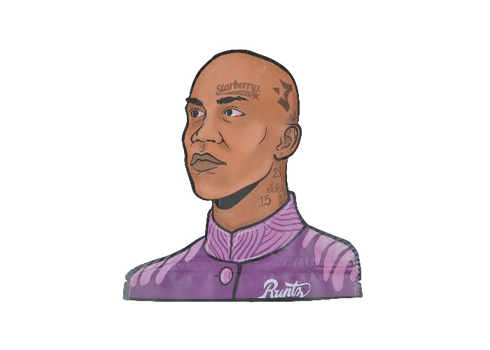 कस्टम मुद्रित 3.5 ग्राम डाई कट मायलर बैग मैट स्मेल प्रूफ़ चाइल्ड प्रूफ़ ज़िपलॉक