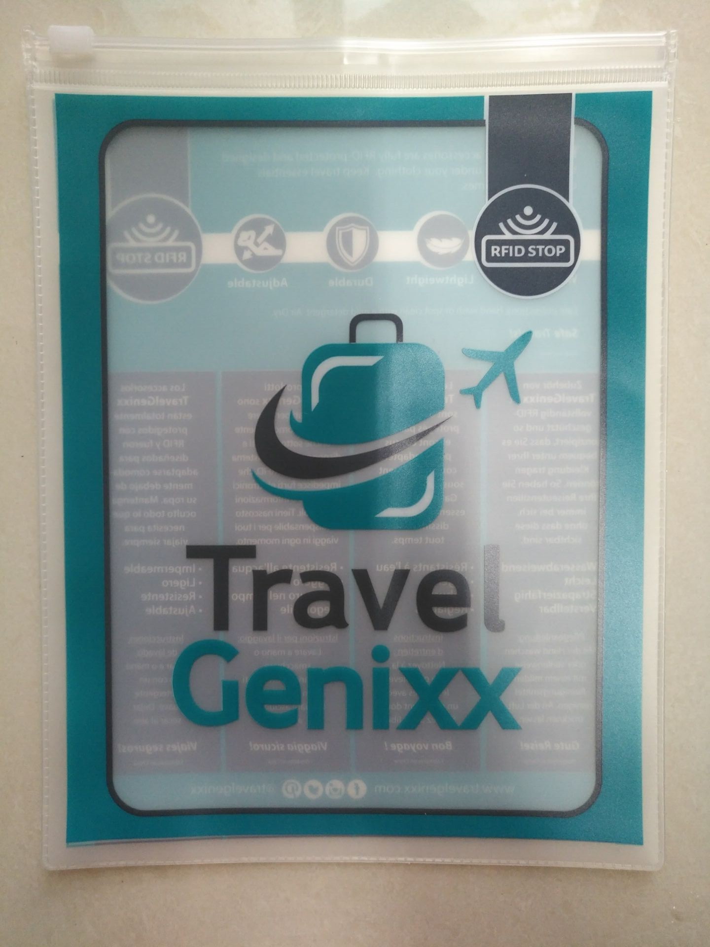 पारदर्शी पारदर्शी पीवीसी बैग, कपड़े पिन पीवीसी हैंगर बैग तीन साइड सील