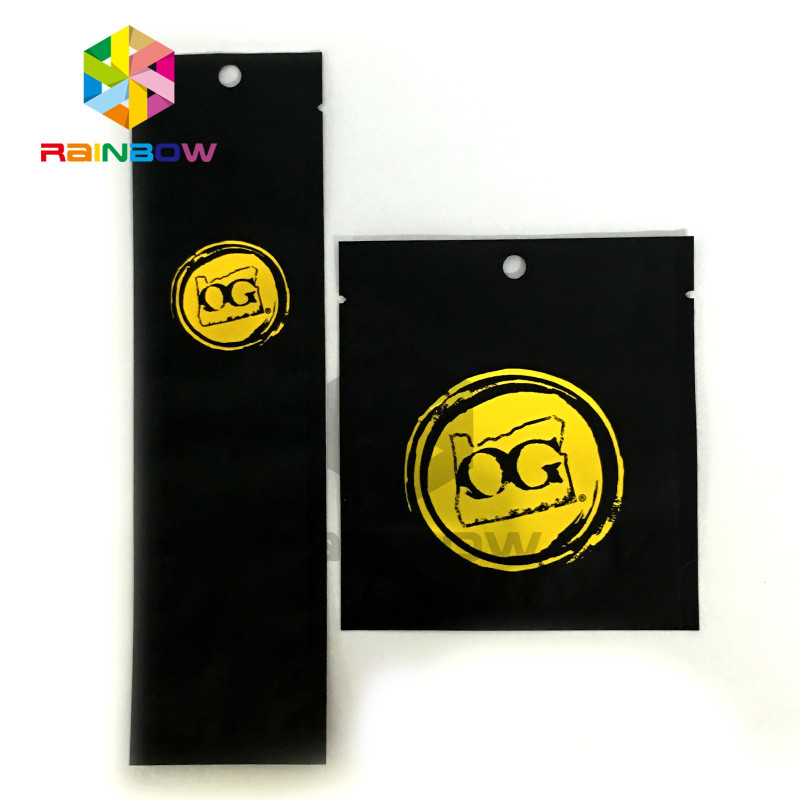 कस्टम मुद्रित प्लास्टिक पैकेजिंग बैग मछली Lures बैग गर्मी के साथ - सील टेप