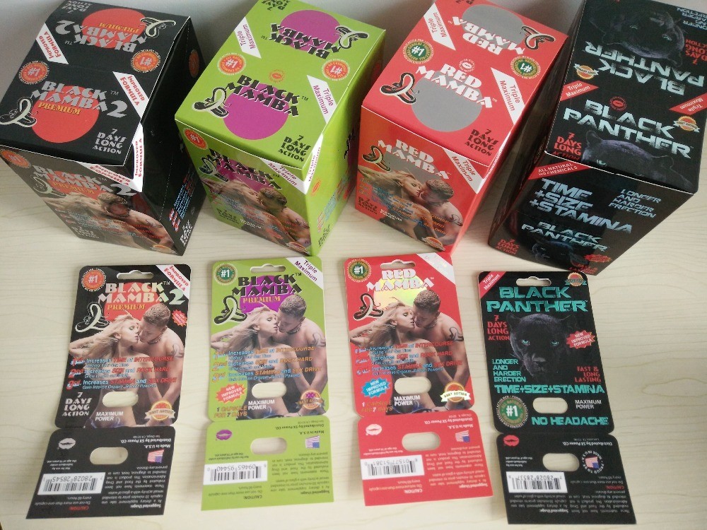 3 डी प्रभाव के साथ गर्म बिक्री राइनो पुरुष संवर्धन गोलियां पैकेजिंग कार्ड और डिस्प्ले बॉक्स