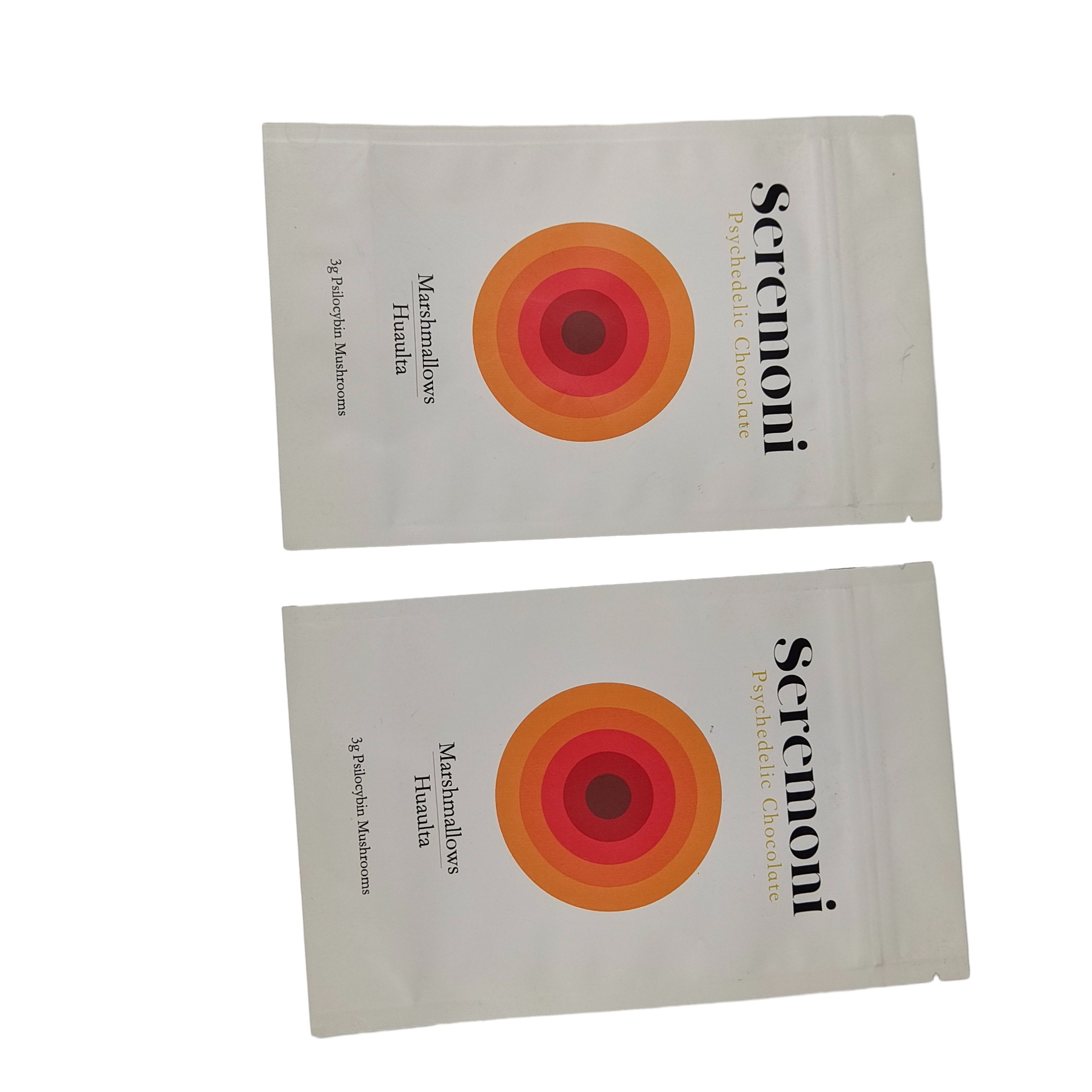 थोक छोटे थैली कस्टम आकार 10g 150g 300g टुकड़े टुकड़े खड़े हो जाओ बैग सीपर के साथ गंध प्रूफ पन्नी बैग