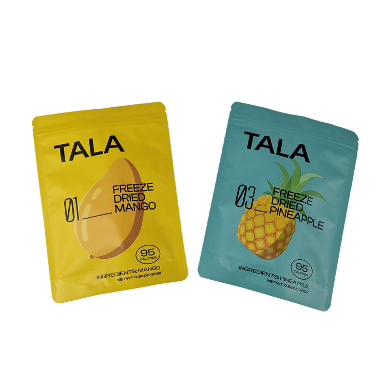 कम MOQ अनुकूलित केशव मूंगफली केक सूखे फल स्नैक्स खाद्य पैकेजिंग बैग सॉफ्ट टच मायलर बैग