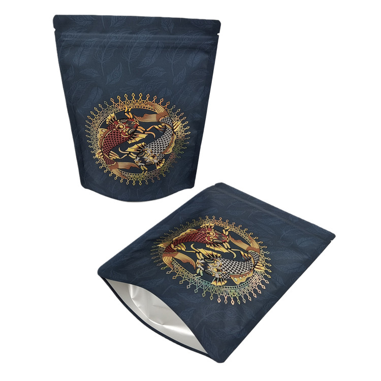 फैक्टरी आपूर्ति प्लास्टिक एल्यूमीनियम पन्नी Mylar खाद्य पैकेजिंग थैला चॉकलेट अखरोट कैंडी ea एसएमएस बेचें लोगो के साथ सबूत बैग