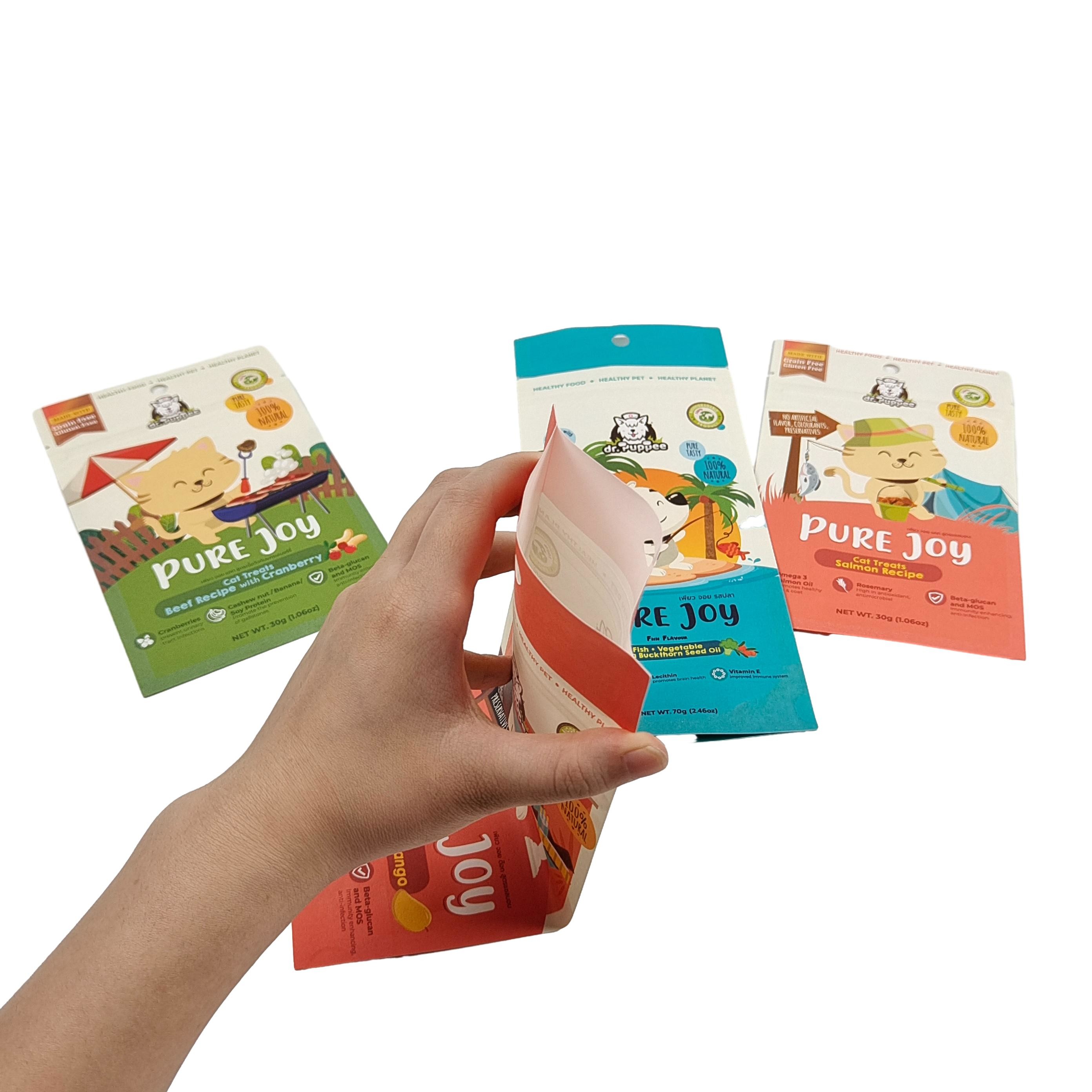 कम्पोस्टेबल बायोडिग्रेडेबल पेपर बैग वाटरप्रूफ ज़िपर स्टैंड अप बैग खाद्य पदार्थों के लिए पुनर्नवीनीकरण स्पष्ट खिड़की ज़िप लॉक के साथ क्राफ्ट एस