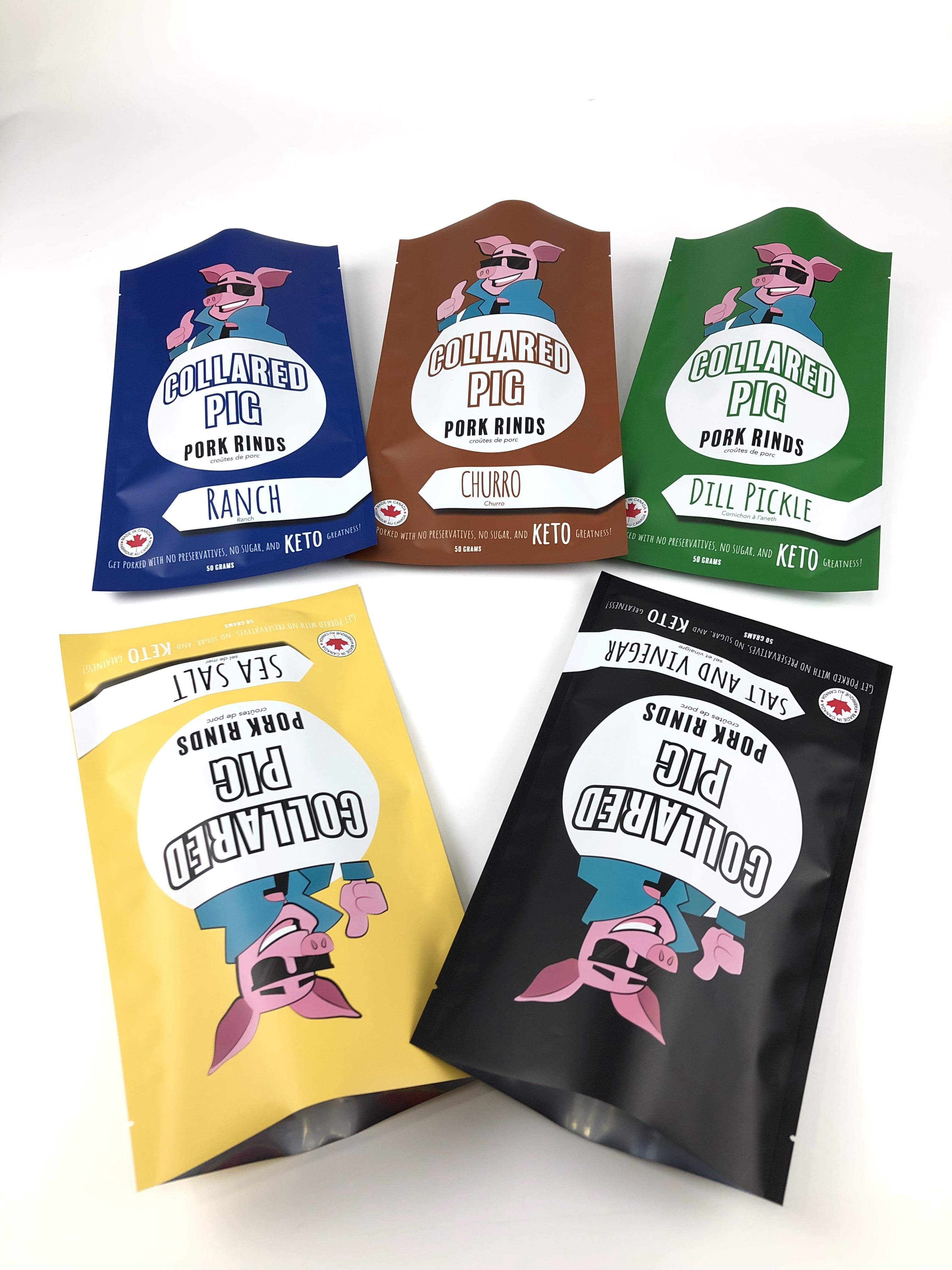 अनुकूलित प्लास्टिक की थैलियां आसान सीलिंग के लिए हीट सील के साथ पैकेजिंग