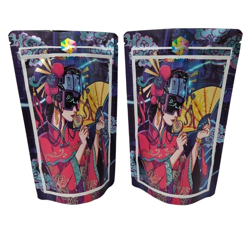 खाद्य पदार्थों के संरक्षण के लिए सुविधाजनक प्लास्टिक सूखे खाद्य पैकेजिंग बैग