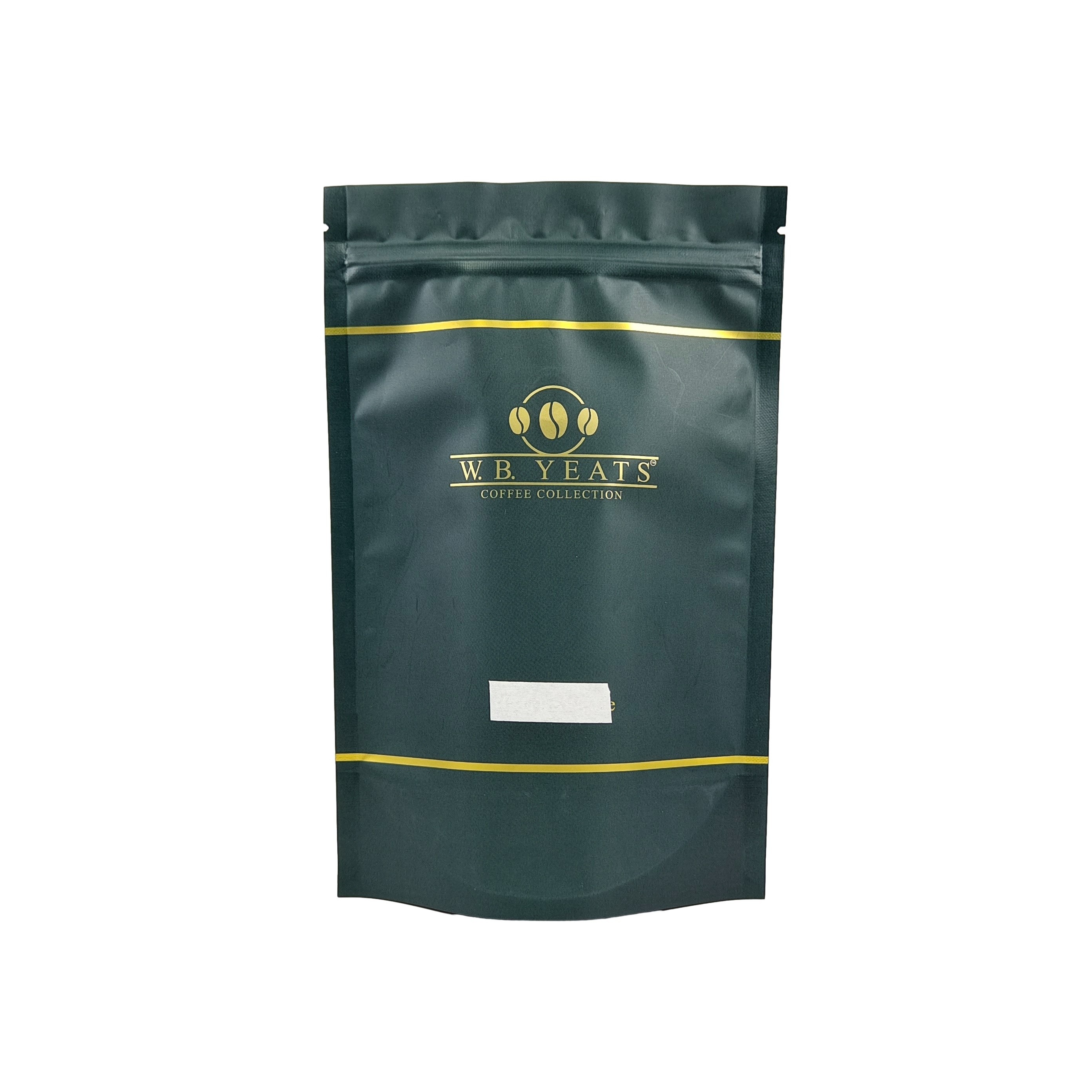 लोगो मुद्रित पुनः प्रयोज्य ज़िपलॉक बैग कस्टम स्टैंड अप खाद्य ग्रेड कॉफी बीन्स एल्यूमीनियम पन्नी प्लास्टिक बैग