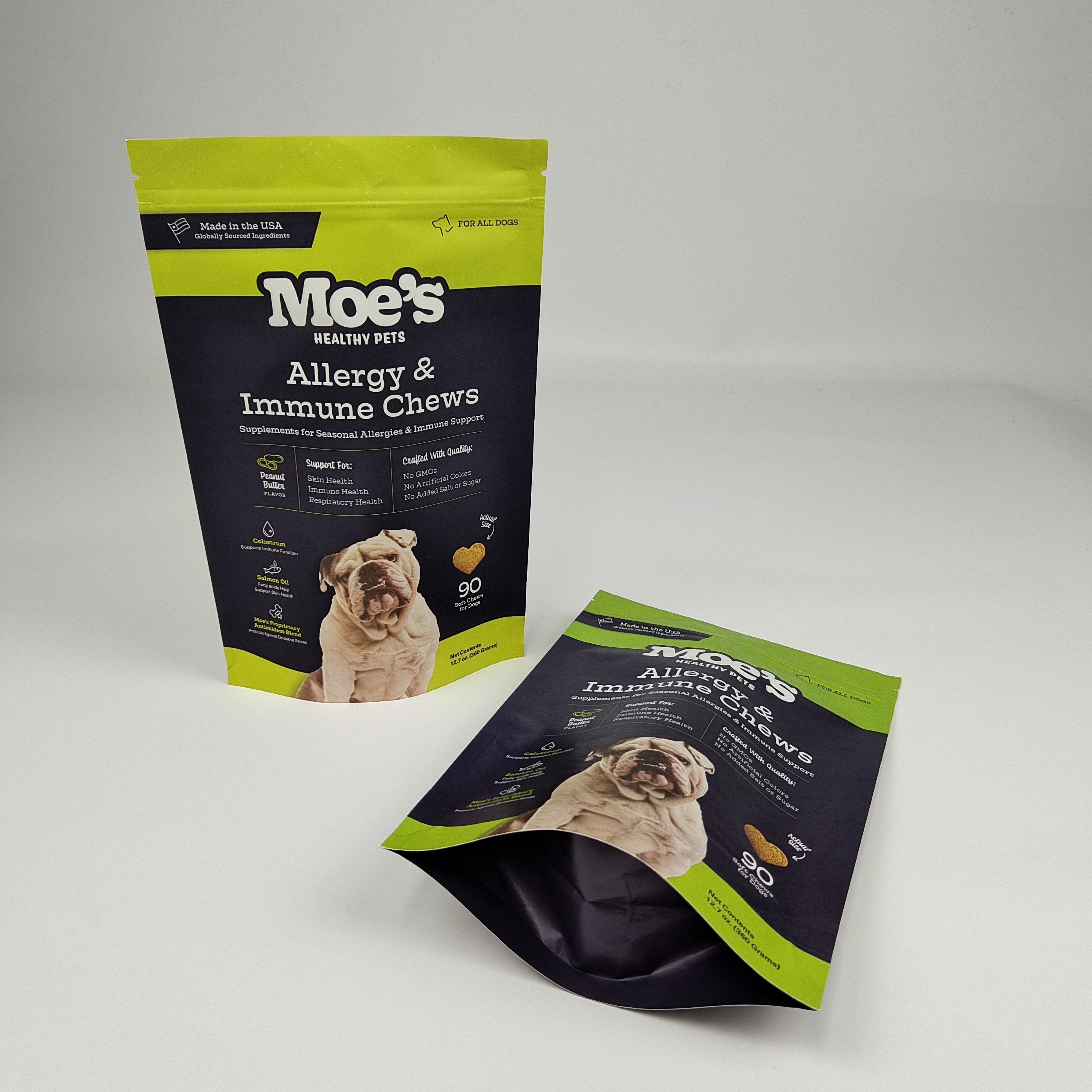 पुनर्नवीनीकरण योग्य ज़िपर सफेद ब्राउन क्राफ्ट पेपर बैग कस्टम खाद्य अखरोट मूंगफली चाय कैंडी कुकी पैकेजिंग लोगो के साथ स्टैंड अप बैग