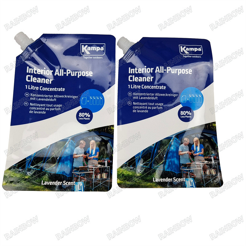 पीने के पानी के लिए प्लास्टिक तरल थैला पैकेजिंग पुनः प्रयोज्य प्लास्टिक खाद्य स्पॉट थैला