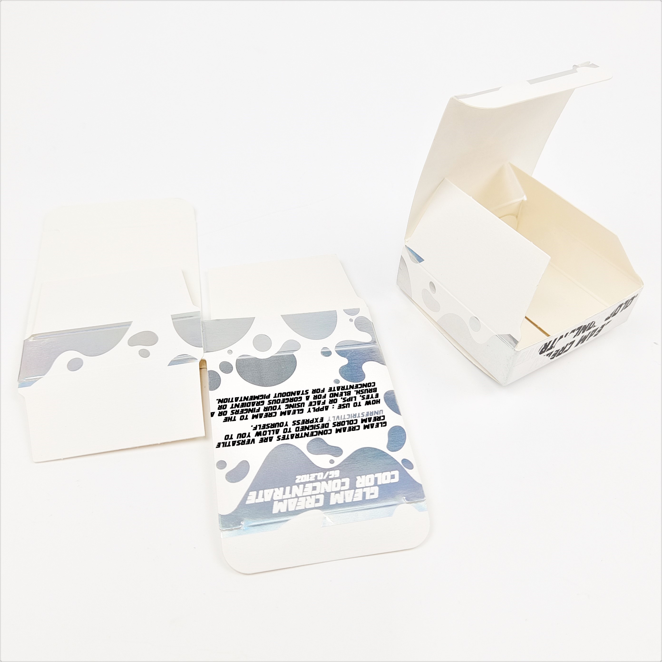 चमकदार सतह खत्म तह बॉक्स पैकेज 350 ग्राम मोटाई और अधिक