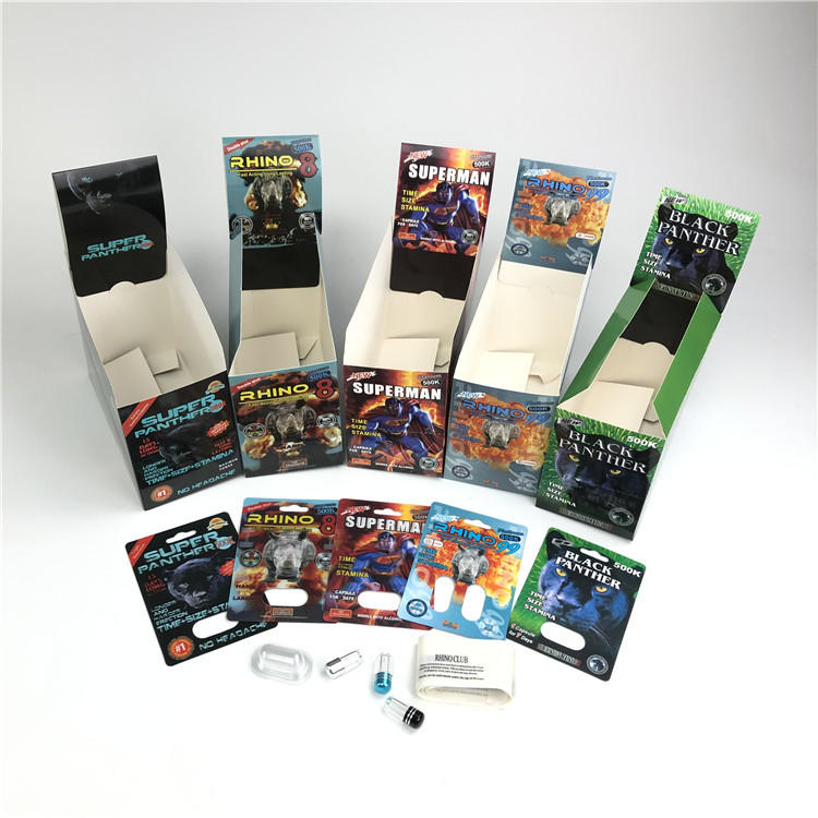 प्रीमियरज़ेन ब्लिस्टर कार्ड पैकेजिंग कस्टम बाल प्रतिरोधी बटन लॉक 3 डी कार्ड पेपर बॉक्स