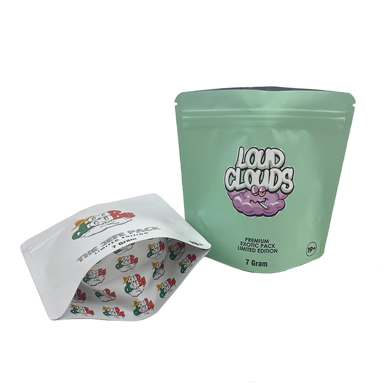 सीएमवाईके रंग प्रकार के लिए पीईटी सामग्री संरचना के साथ अनुकूलित रंग हर्बल धूप पैकेजिंग