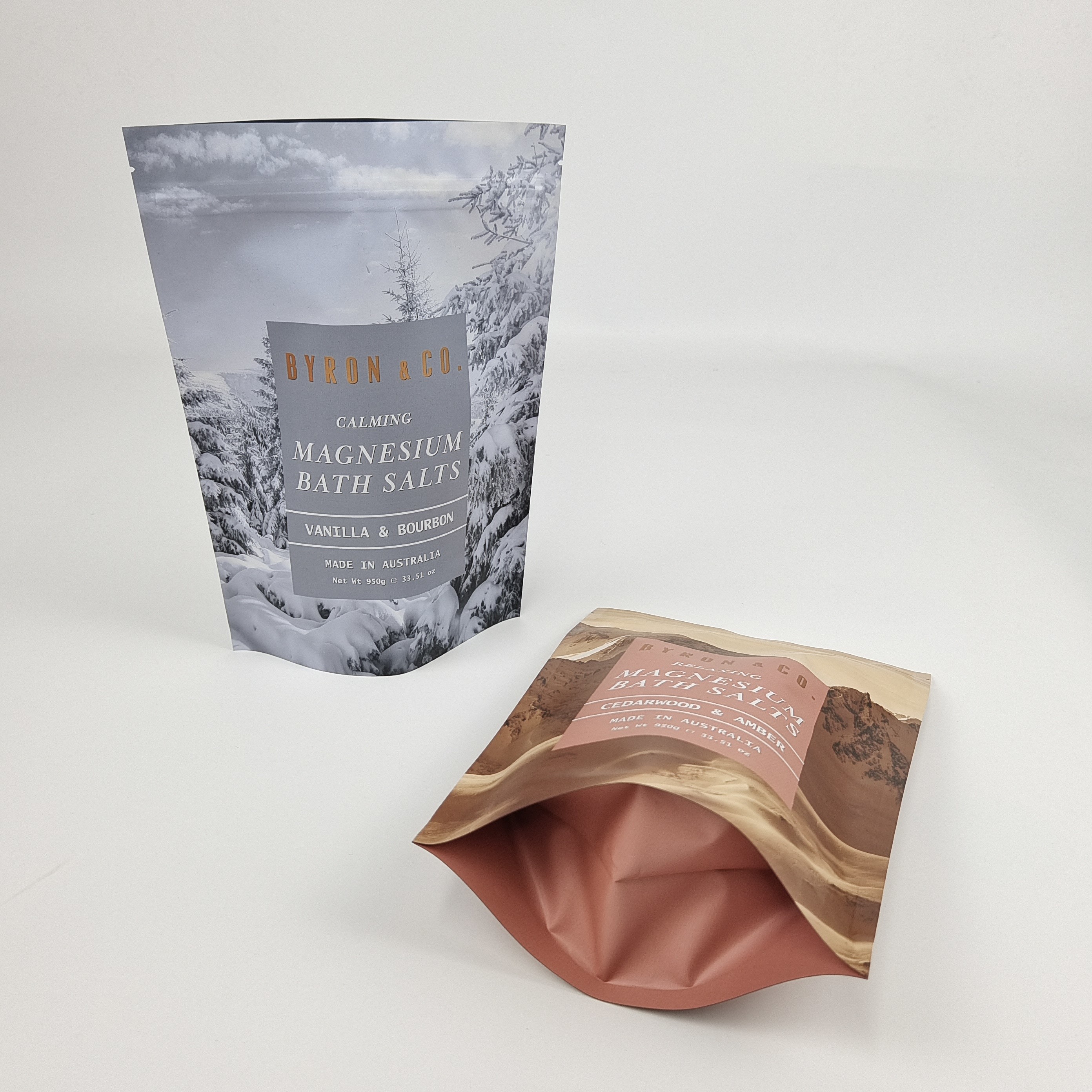 कस्टम लोगो मुद्रित गंध प्रतिरोधी खाद्य Mylar नमी प्रतिरोधी मैट एल्यूमीनियम पन्नी खड़े हो जाओ बैग शरीर स्क्रब पैकेजिंग बैग