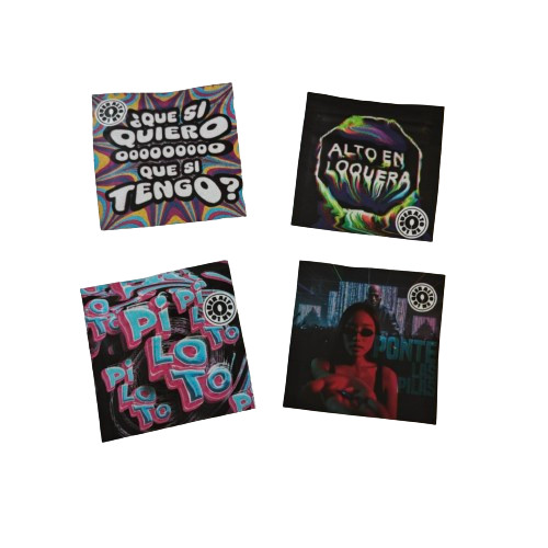 सुगंध प्रतिरोधी पुनः बंद करने योग्य नमूना थैलों के साथ पारदर्शी खिड़की पाउडर पैकेजिंग प्लास्टिक बैग