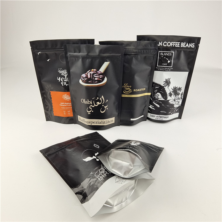 टुकड़े टुकड़े एल्यूमीनियम पन्नी ज़िपलॉक स्टैंड अप पॉच डिजिटल प्रिंटिंग अनुकूलित आकार / रंग