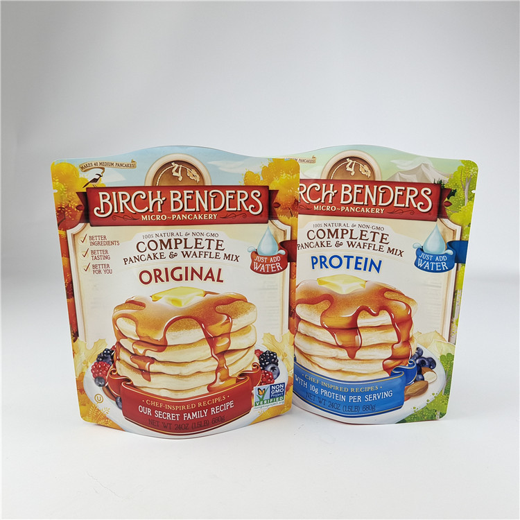 कस्टम ऑर्डर स्वीकार किया जाता है 10 रंगों तक डिजिटल प्रिंटिंग बैग के लिए उपलब्ध है हीट सील पैकेजिंग पाउच बैग