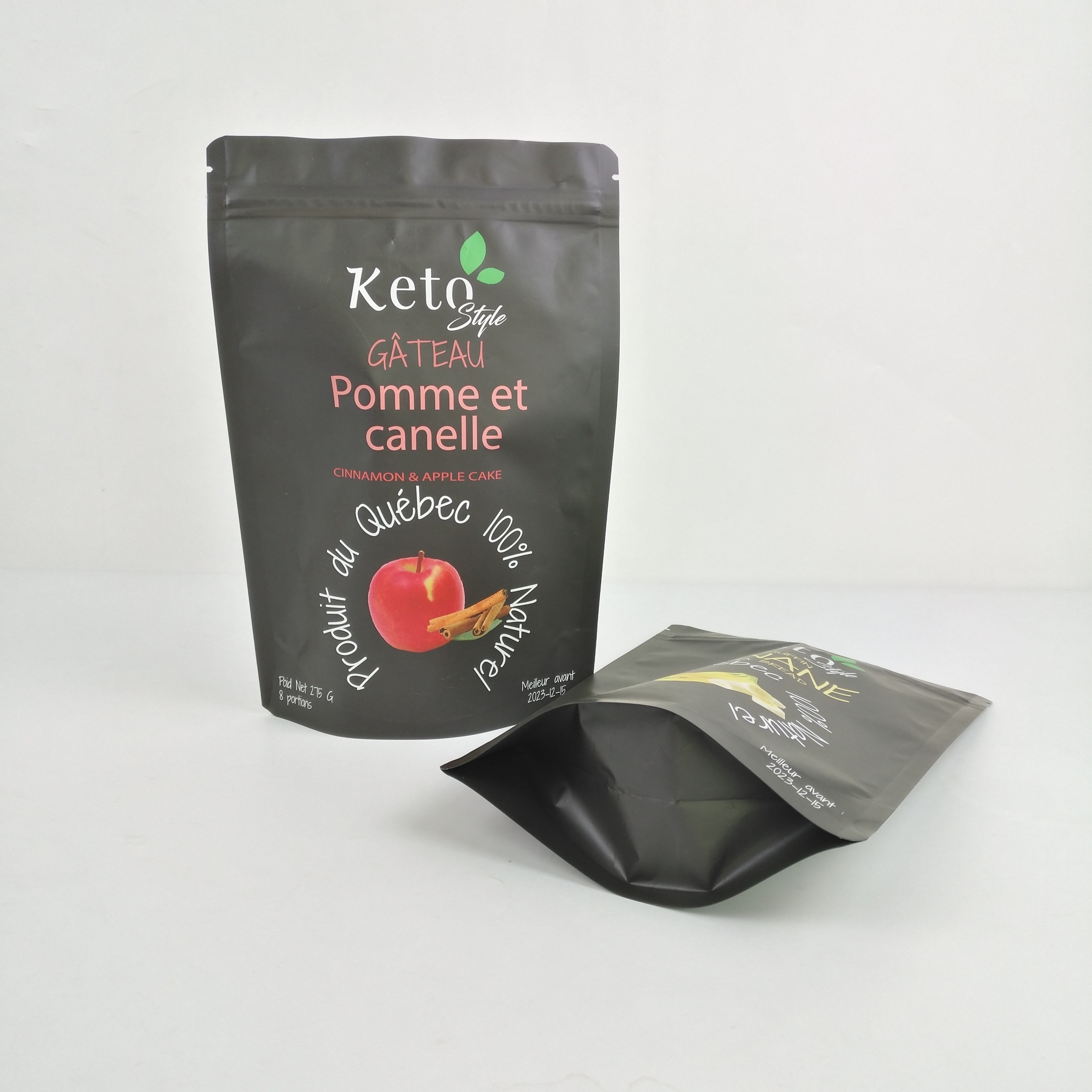 स्टैंड और दक्षता के साथ अनुकूलित साइड व्यक्तिगत उपहार बैग