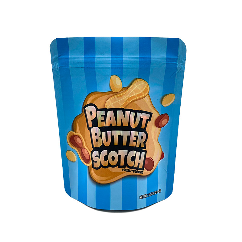 गंध प्रतिरोधी पैकेजिंग बैग के लिए शीर्ष ज़िपर और लेमिनेटेड बैग