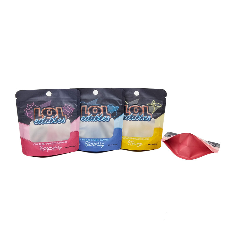 कॉफी बीन्स खाद्य बीज के लिए गंध-प्रूफ स्टैंड-अप डॉय पैक पन्नी बैग पैकेजिंग