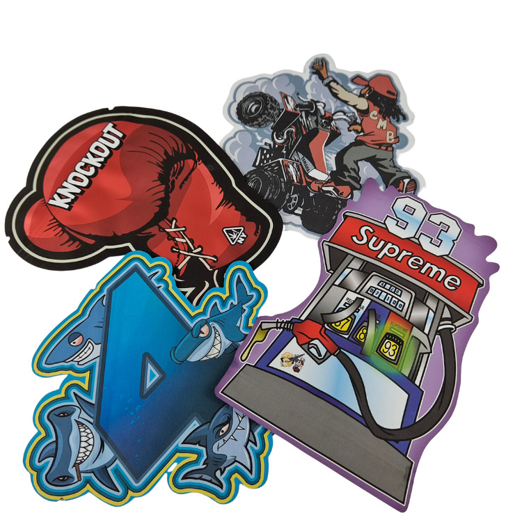 कागज और पीईटी / वीएमपीईटी एएल / पीई सामग्री संरचना के साथ प्राकृतिक गंध बैग प्राप्त करें