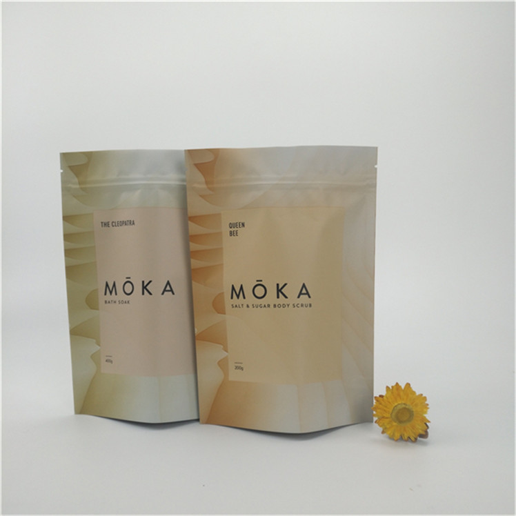 गुणवत्ता आश्वासन डिजिटल प्रिंटिंग बैग हीट सील प्राकृतिक महासागर समुद्री नमक पैकेजिंग पाउच बैग