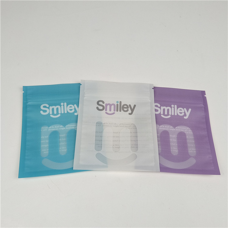 साफ दांत संरेखक Mylar तीन पक्षीय सील प्लास्टिक बैग पैकेजिंग रिसाव सबूत और नमी सबूत