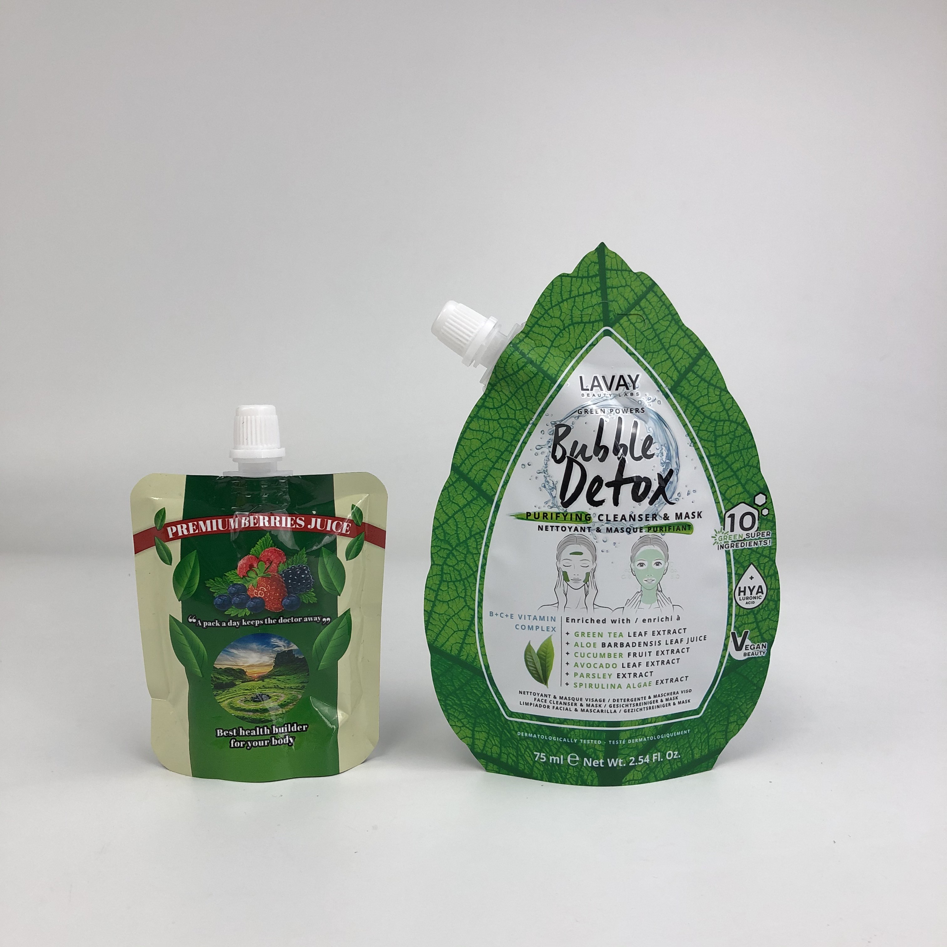 शीर्ष गुणवत्ता कस्टम लोगो मुद्रित नई डिजाइन पुनः प्रयोज्य स्पूट बैग खाद्य पेय रस दूध कंटेनर सील बैग