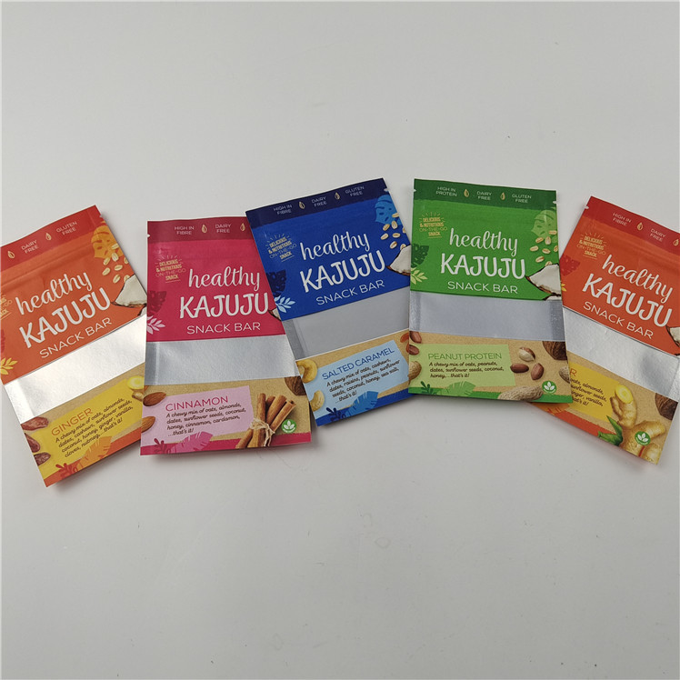 थोक पुनर्नवीनीकरण योग्य पर्यावरण के अनुकूल खिड़की नमी सबूत के साथ खड़े बैग खाद्य ग्रेड प्लास्टिक पैकेजिंग बैग